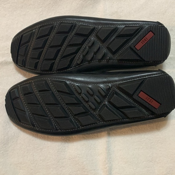 1901 Destin Horsebit Men’s Black Leather Slip On Shoe 11